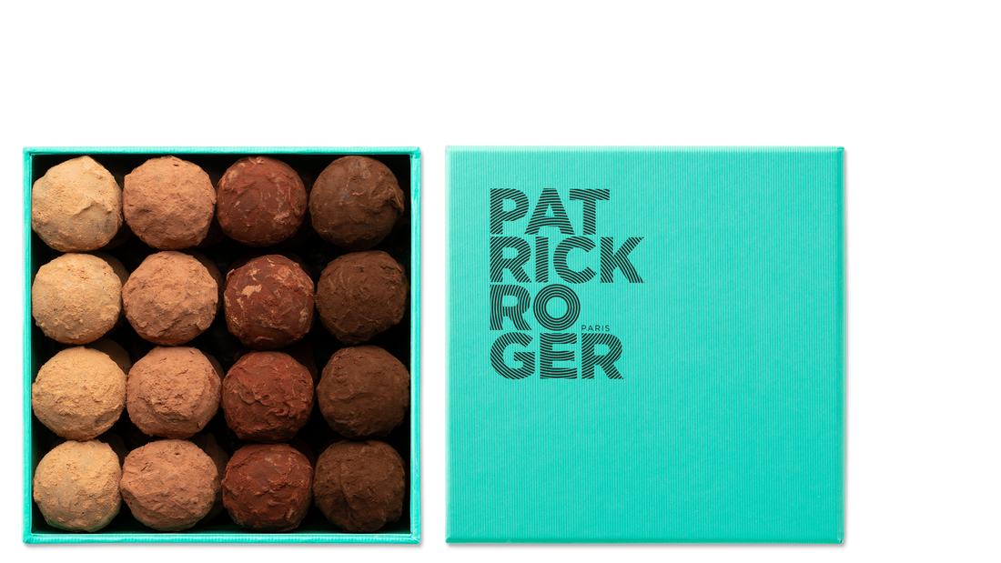 BD4 truffes praliné, caramel, whisky, nature patrick roger