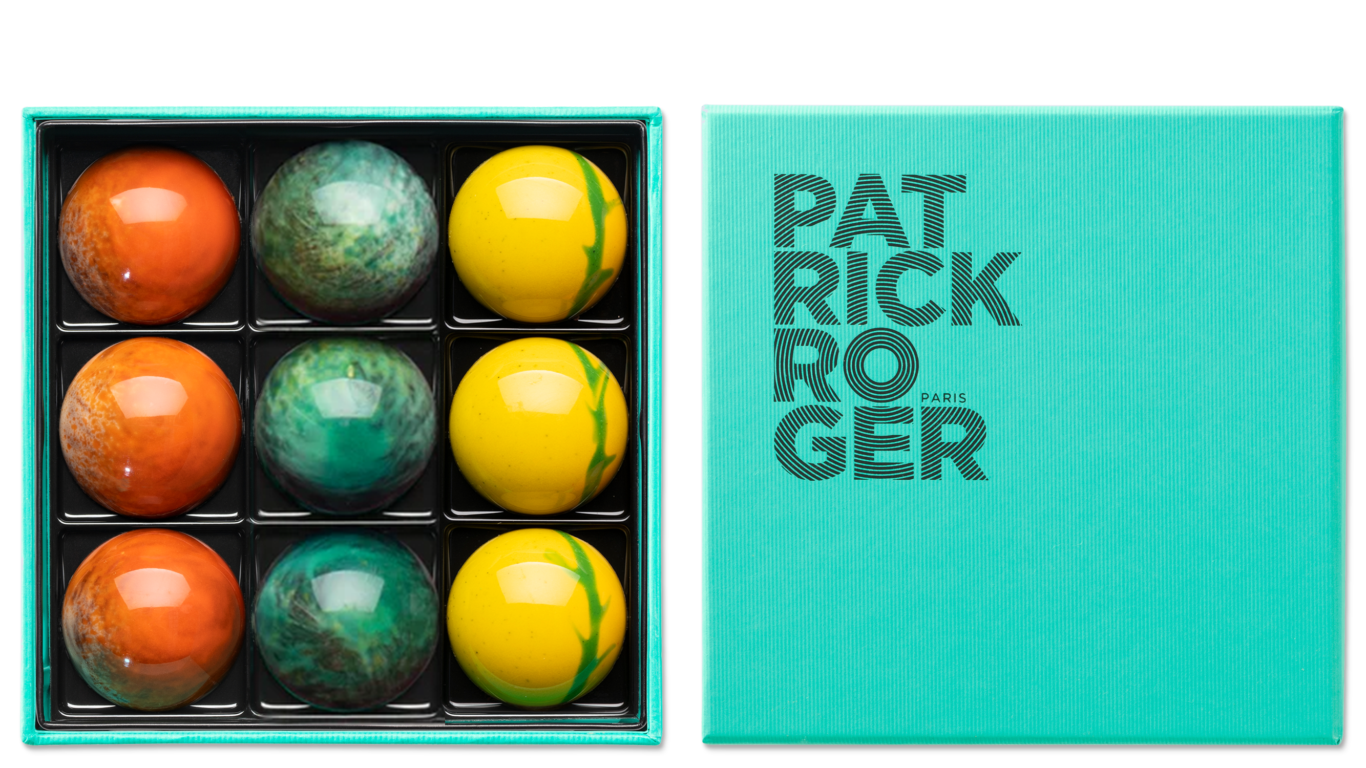 【18個入り】パトリックロジェ ドゥミスフェール3色 ドゥミ・スフェール 3色 - パトリック・ロジェ – Patrick Roger