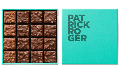 praliné rocher instinct chocolat lait et noir patrick roger chocolatier paris