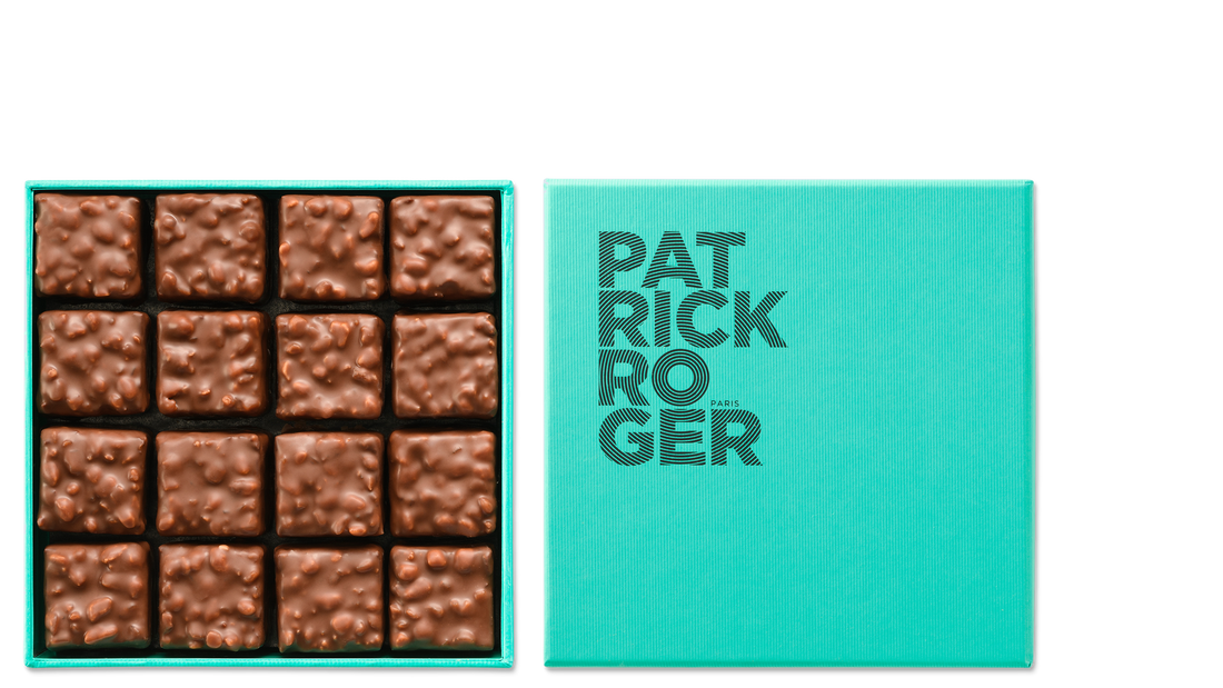 instincts praliné amande noisette chocolat lait patrick roger