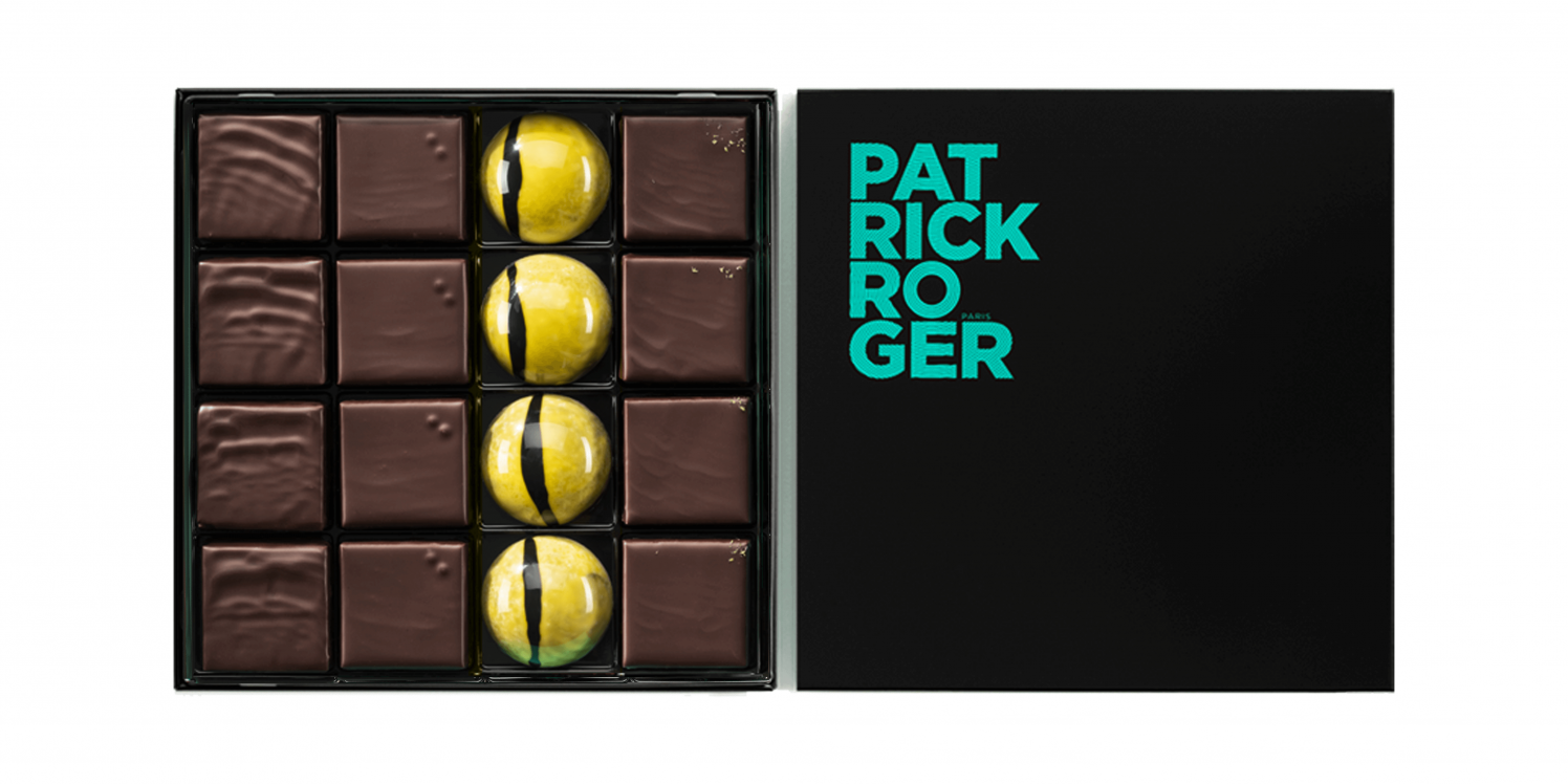Boite assortiment chocolats haut de gamme Patrick Roger