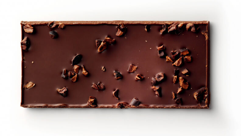 Chocolat noir 65% de Madagascar et éclats de fèves de cacao - Patrick Roger