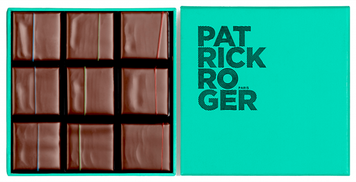 Assortiment de 3 ganaches 100% Madagascar meilleur chocolatier Patrick Roger